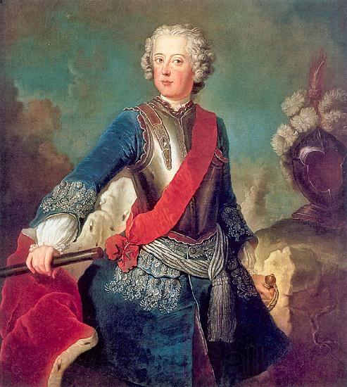antoine pesne Portrait of the young Friedrich II of Prussia Norge oil painting art